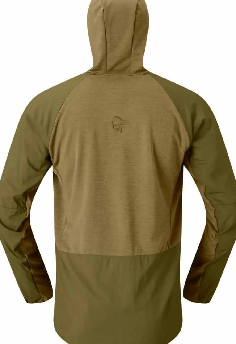Norrøna Men's Møre Octa Zip Hood Dark Olive Clearance