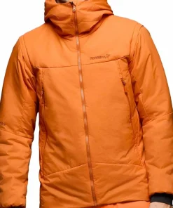Norrøna Men's Møre Thermo60 Aero200 Jacket Gold Flame Clearance