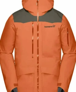 Norrøna Men's Tamok GORE-TEX Performance Shell Jacket Ginger Bread