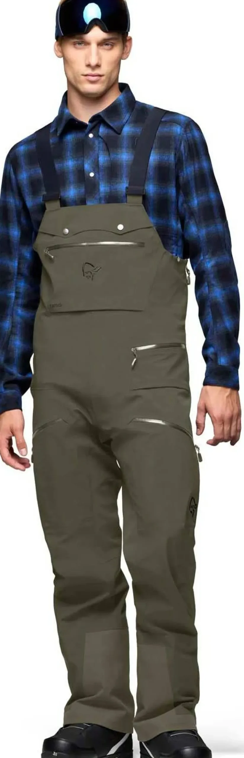 Clearance Men's Tamok GORE-TEX Performance Shell Bib Skidkläder Herr|Herrbyxor