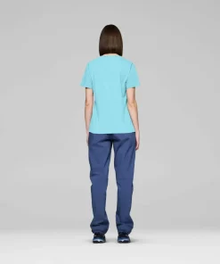 Norrøna Women's /29 Cotton Norrøna Viking T-Shirt Aqua Haze