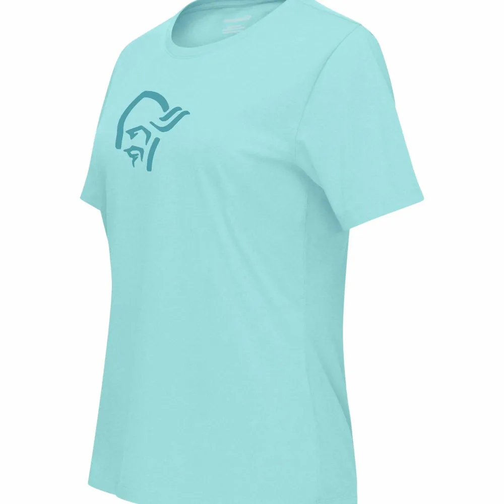 Norrøna Women's /29 Cotton Viking T-shirt Aqua Haze Sale