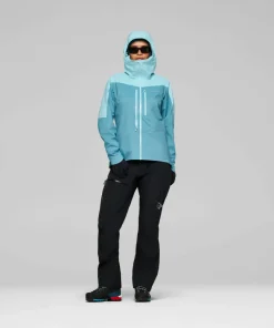 Norrøna Women's Falketind Dri1 Jacket Brittany Blue/Aqua Haze Sale