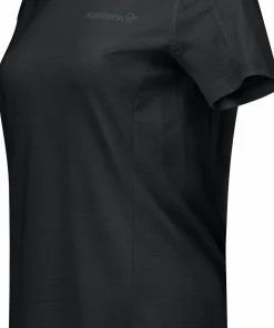 Norrøna Women's Falketind EqualiserUll T-shirt Caviar Black