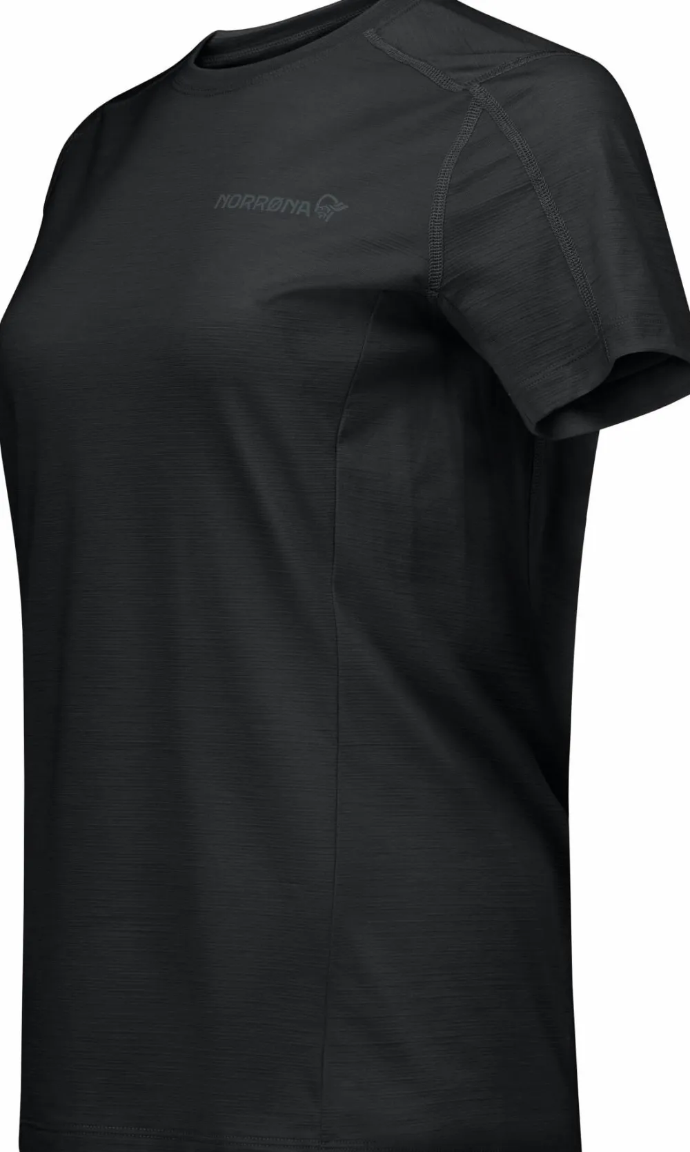 Norrøna Women's Falketind EqualiserUll T-shirt Caviar Black