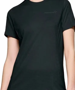 Norrøna Women's Falketind EqualiserUll T-shirt Caviar Black