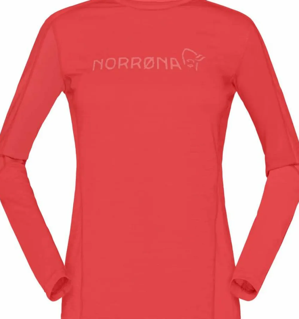 Outlet Women's Falketind Equaliser Merino Round Neck Underställ Dam