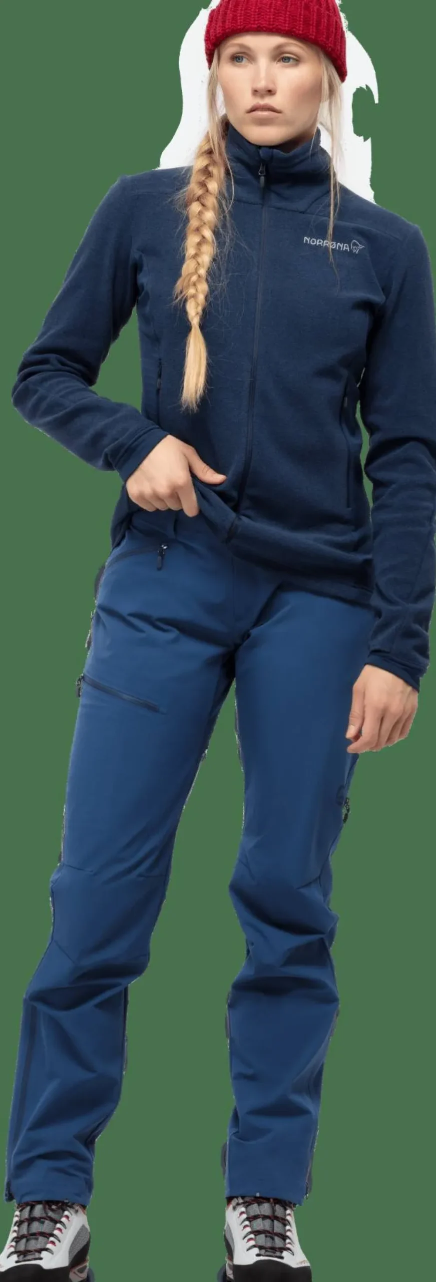 Norrøna Women's Falketind Flex1 Pants Indigo Night