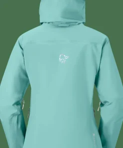 Norrøna Women's Falketind GORE-TEX Jacket Malachite Green Hot