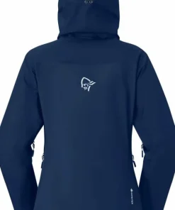 Norrøna Women's Falketind GORE-TEX Jacket Indigo Night Blue