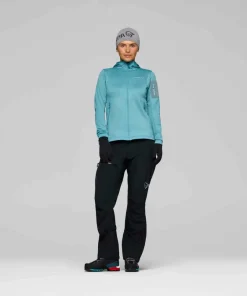Norrøna Women's Falketind Warm Stretch Hood Brittany Blue