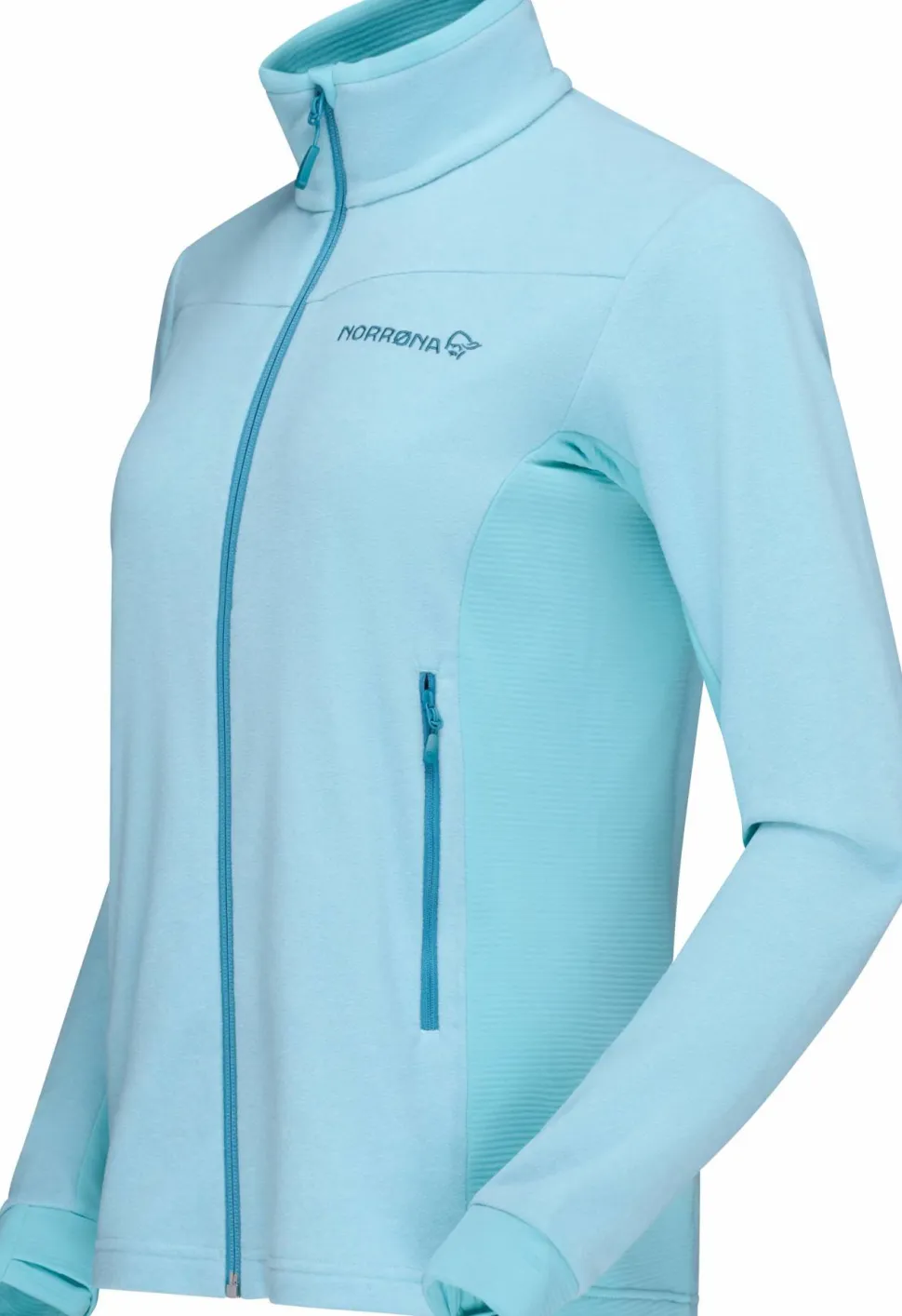 Norrøna Women's Falketind Warm2 Jacket Aqua Haze