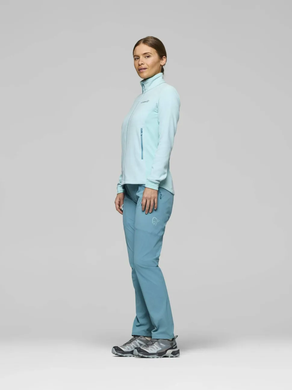 Norrøna Women's Falketind Warm2 Jacket Aqua Haze