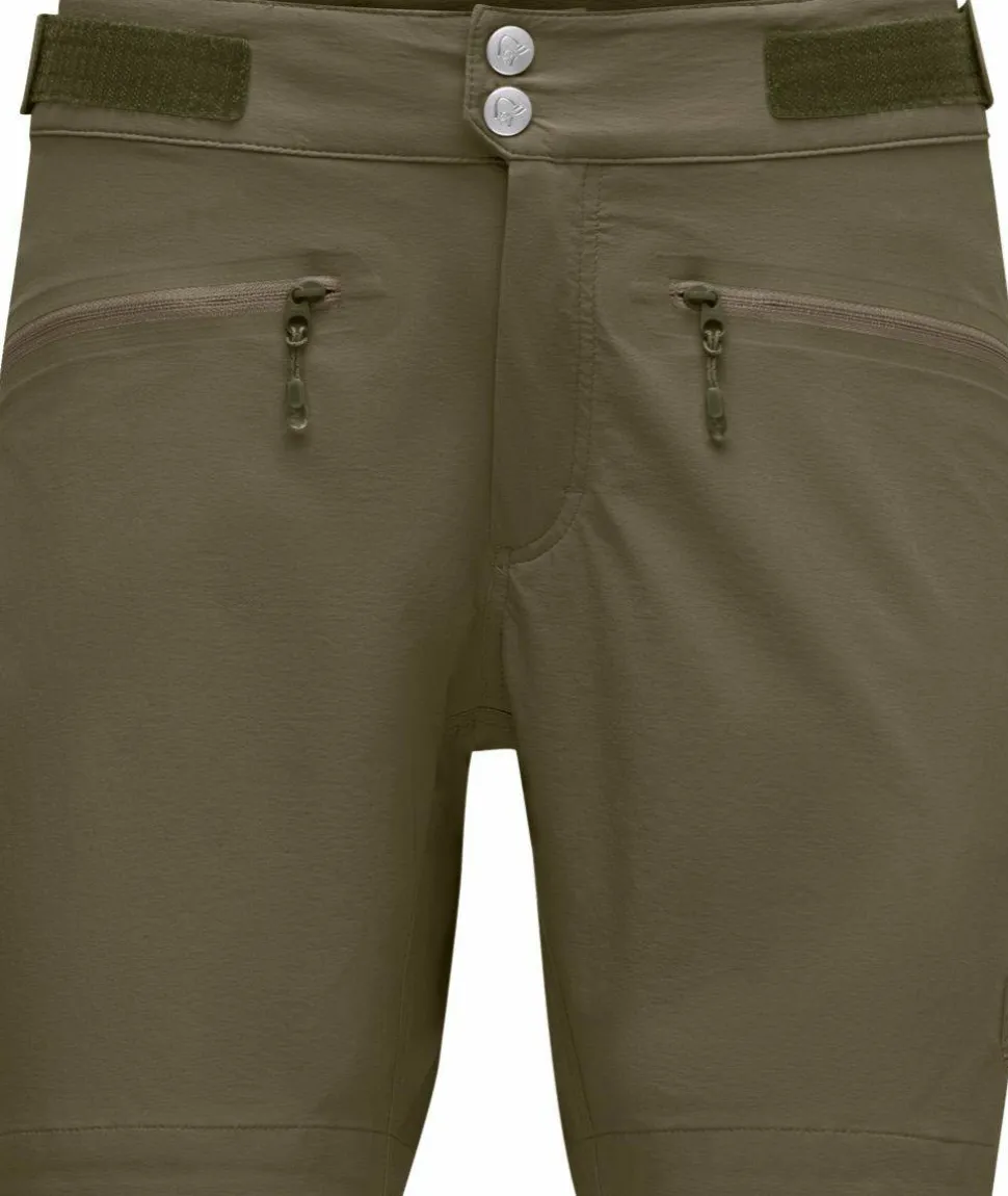 Norrøna Women's Femund Flex1 Lightweight Shorts Olive Night