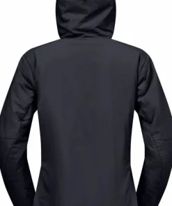 Norrøna Womens' Femund Thermo60 Zip Hood Caviar Black