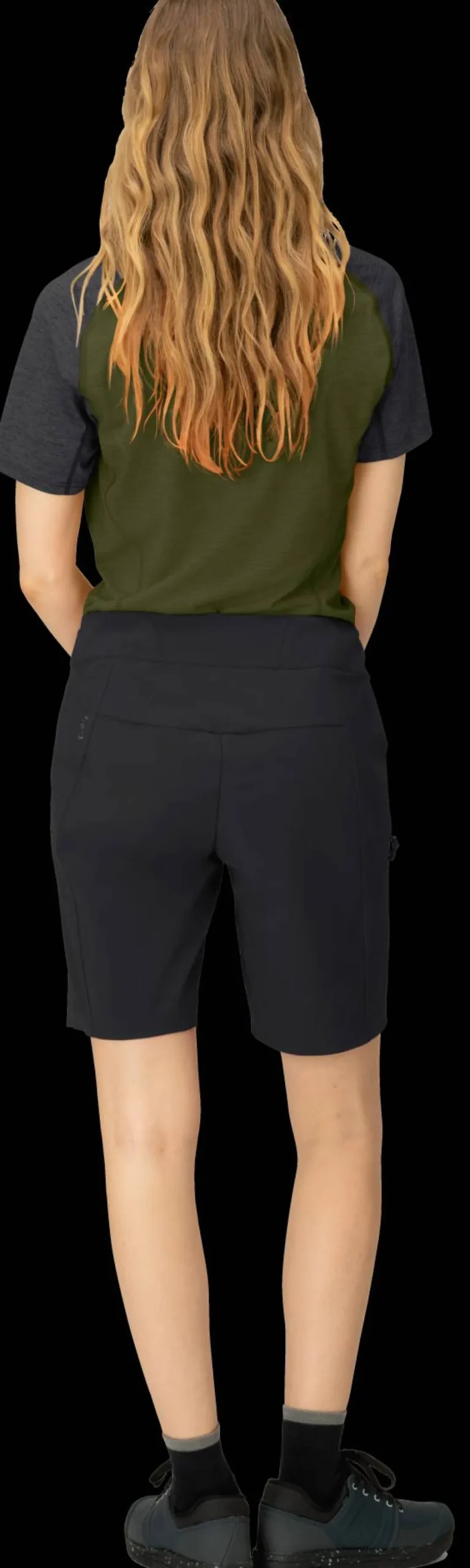 Norrøna Women's Fjørå Flex1 Light Shorts Caviar Best
