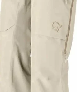 Norrøna Women's Lofoten GORE-TEX Insulated Pants Oatmeal Clearance