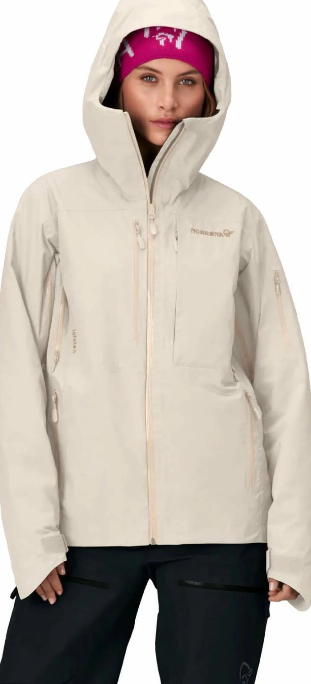 Norrøna Women's Lofoten GORE-TEX Insulated Jacket Oatmeal Outlet