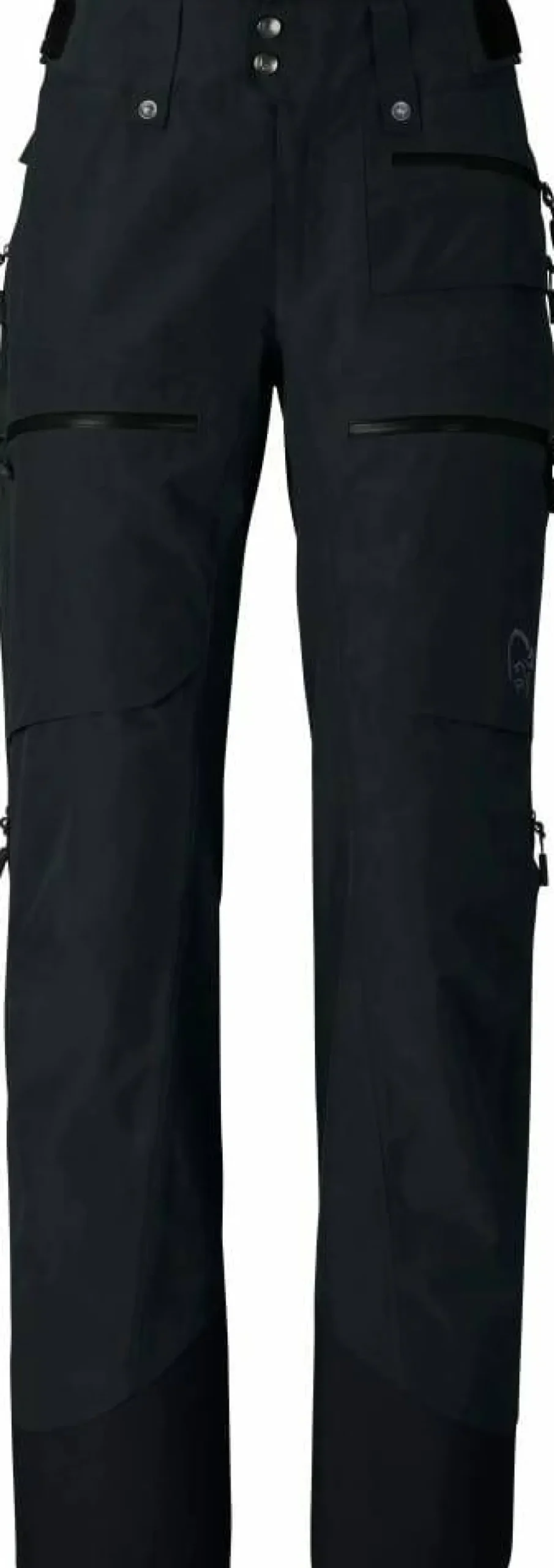 Norrøna Women's Lofoten GORE-TEX Insulated Short Pants Caviar Black Discount