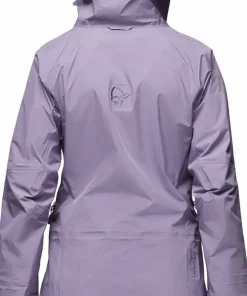 Norrøna Women's Møre GORE-TEX Jacket Purple Sage Clearance