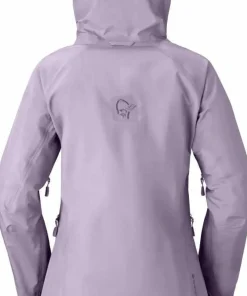 Norrøna Women's Møre GORE-TEX Jacket Purple Sage Clearance