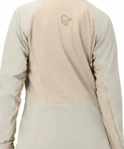 Norrøna Women's Møre Octa Zip Hood Oatmeal