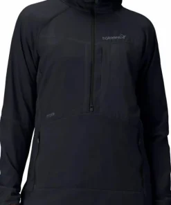 Norrøna Women's Møre Octa Zip Hood Caviar