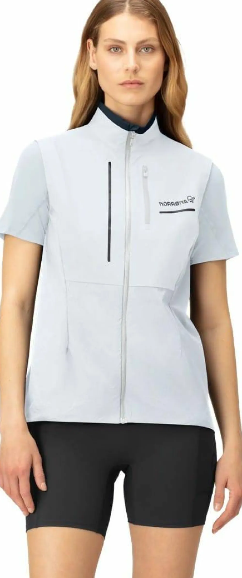 Norrøna Women's Senja Aero90 Vest Snow White Discount