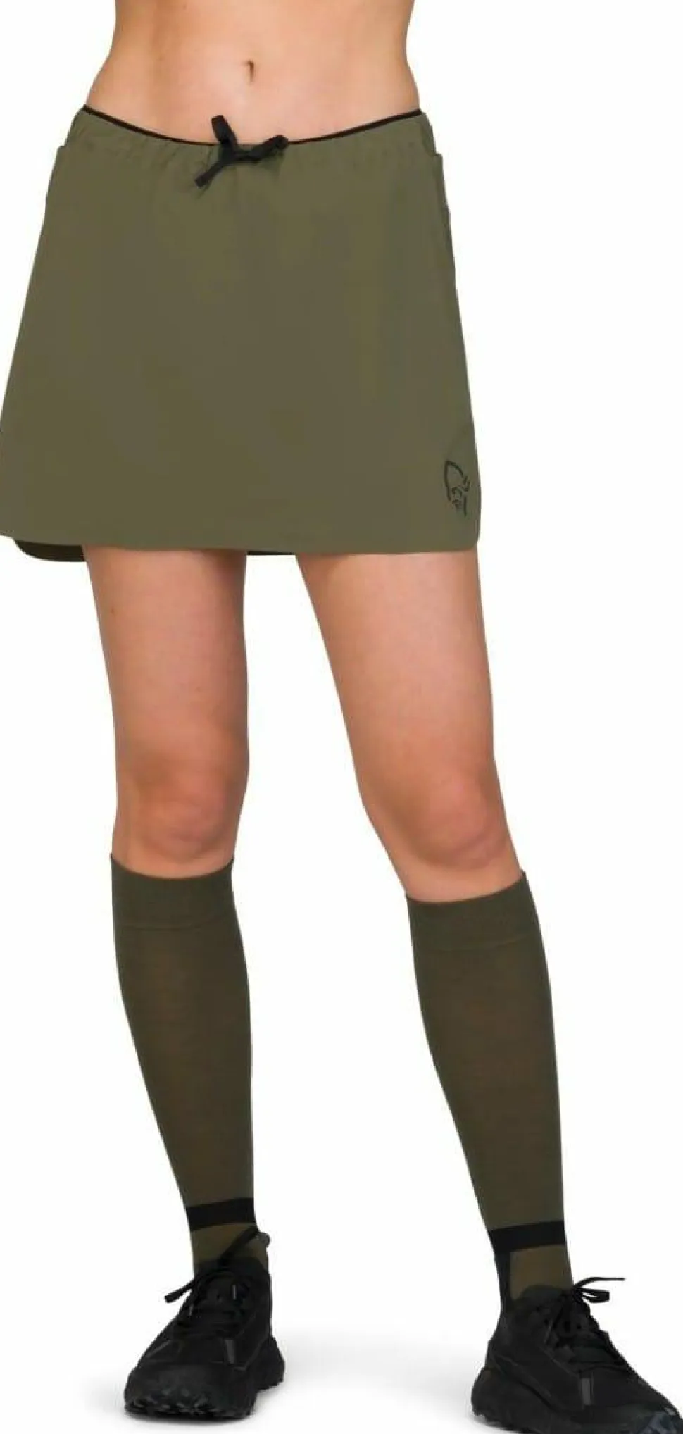 Norrøna Women's Senja Flex1 Skirt Olive Night