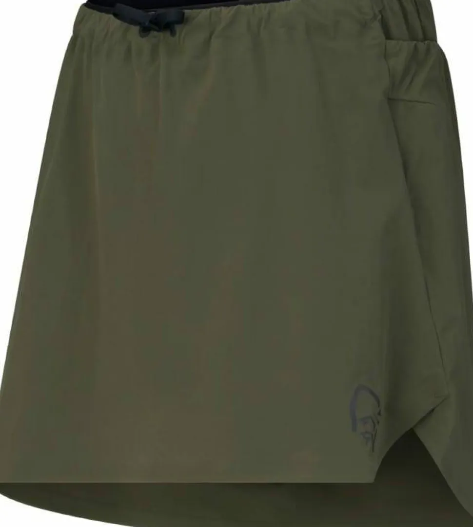 Norrøna Women's Senja Flex1 Skirt Olive Night
