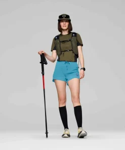 Norrøna Women's Senja Flex1 4'' Shorts Brittany Blue Sale