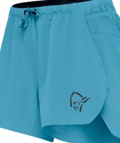 Norrøna Women's Senja Flex1 4'' Shorts Brittany Blue Sale