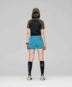 Norrøna Women's Senja Flex1 4'' Shorts Brittany Blue Sale