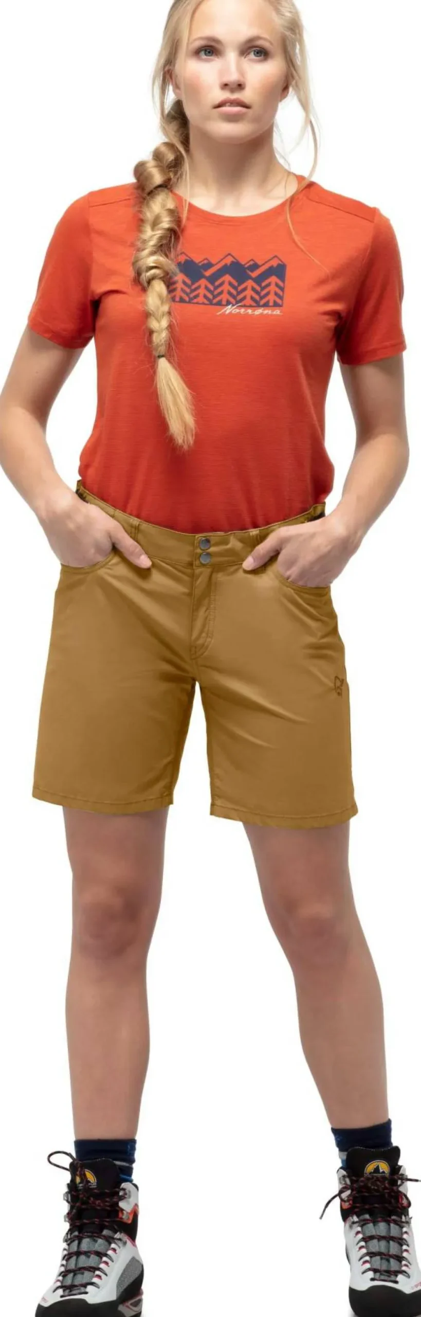 Discount Women's Svalbard Light Cotton Shorts Damshorts