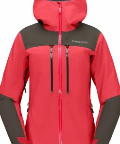 Norrøna Women's Trollveggen GORE-TEX Pro Light Jacket Watermelon Hot