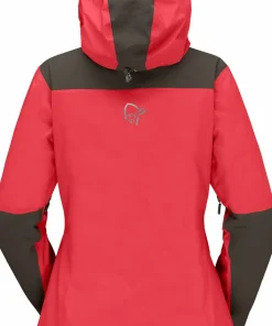 Norrøna Women's Trollveggen GORE-TEX Pro Light Jacket Watermelon Hot