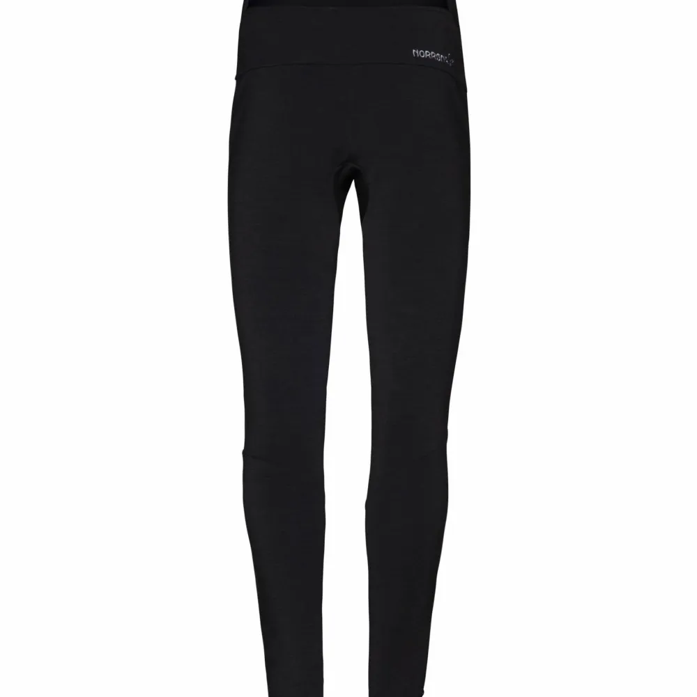 Norrøna Women's Trollveggen Warmwool2 Stretch Tights Caviar Clearance