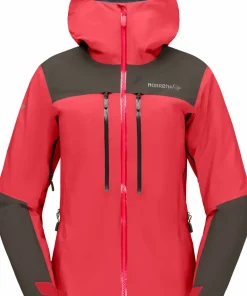 Norrøna Women's Trollveggen GORE-TEX Pro Light Jacket Watermelon