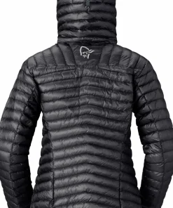 Norrøna Women's Trollveggen Superlight Down Hood Caviar Black Clearance