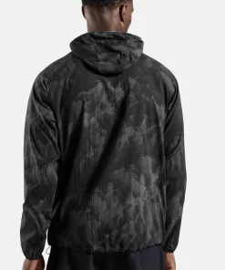 Odlo Men's Jacket Zeroweight Print Black Outlet