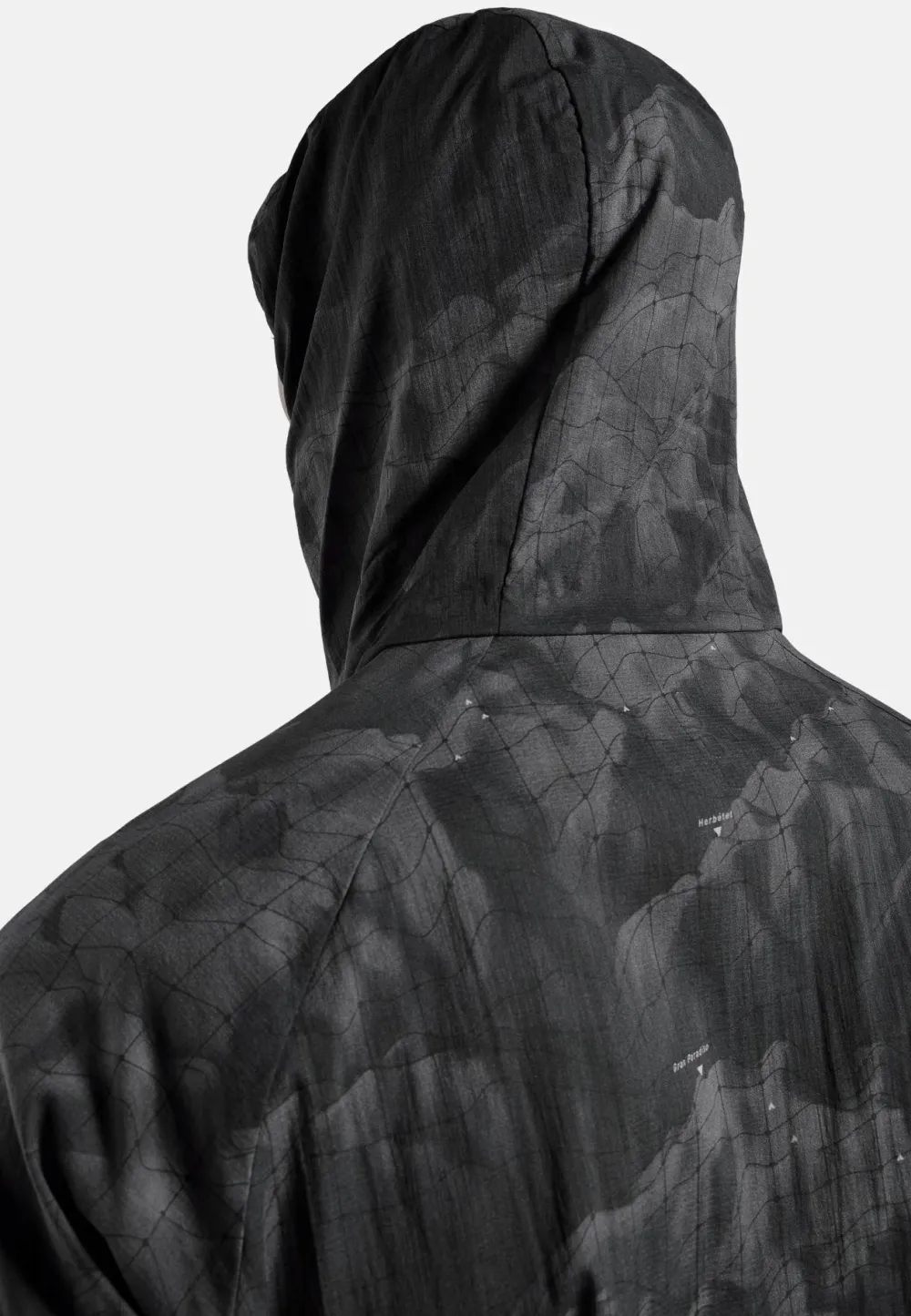 Odlo Men's Jacket Zeroweight Print Black Outlet