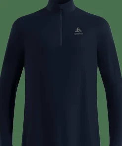 Odlo Men's Mid Layer Essential 1/2 Zip Dark Sapphire Outlet