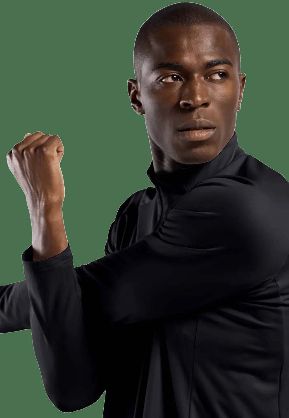 Odlo Men's Mid Layer Essential 1/2 Zip Black - Black