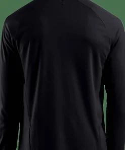 Odlo Men's Mid Layer Essential 1/2 Zip Black - Black