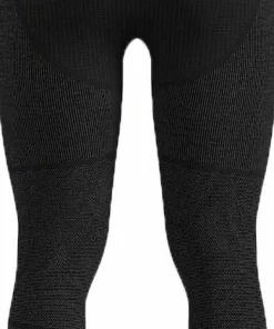Odlo Men's Seamless Performance Wool full-length base layer bottoms Black