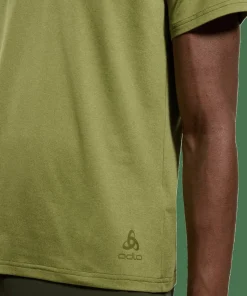 Odlo Men's T-Shirt Crew Neck S/S Essential 365 Guacamole Melange