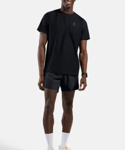 Odlo Men's Zeroweight 5 Inch Short Inner Brief Black