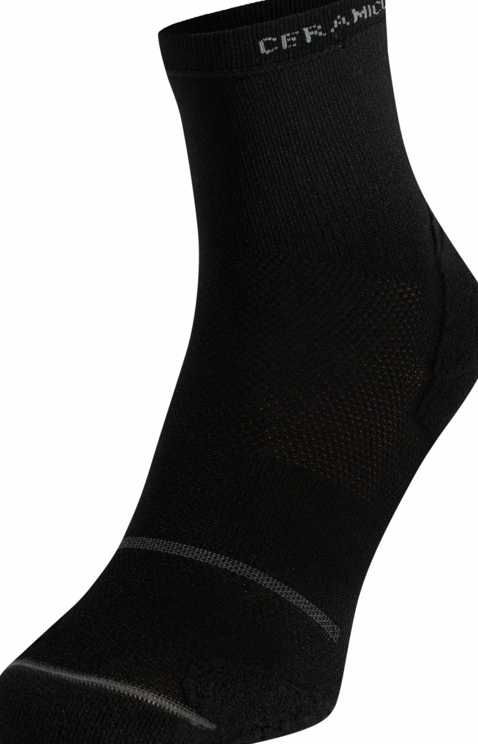 Odlo Odlo Socks Micro Crew Ceramicool Reflective Socks Black