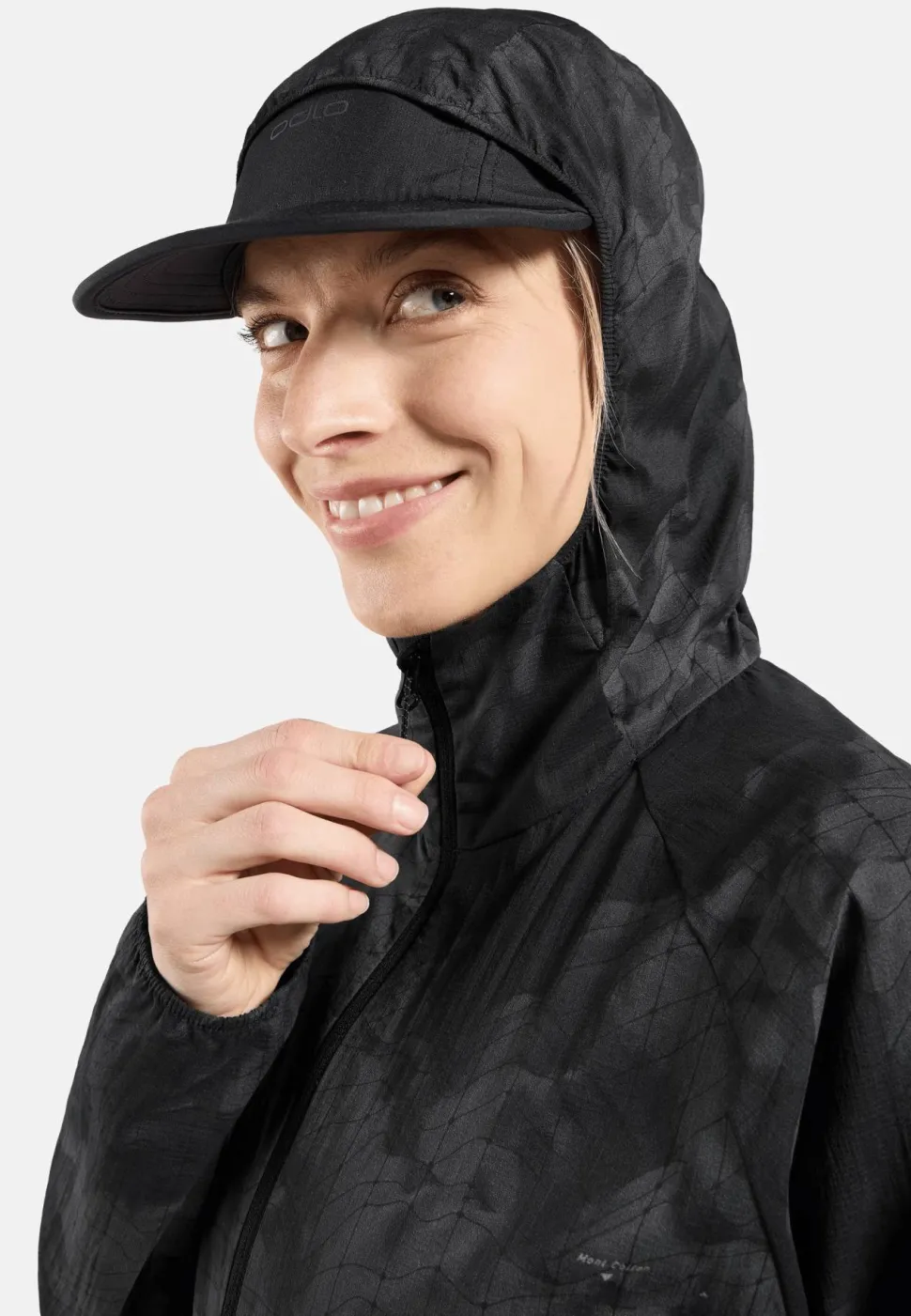 Odlo Women's Jacket Zeroweight Print Black