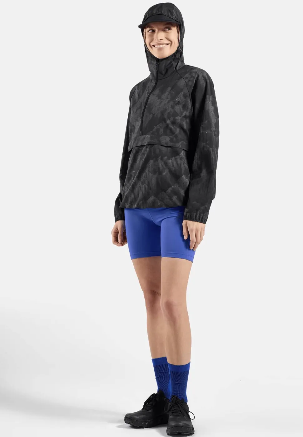 Odlo Women's Jacket Zeroweight Print Black